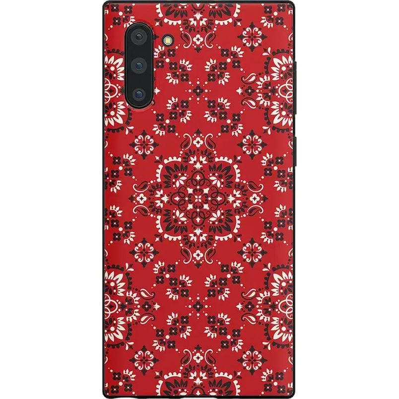 I'm with the Band | Red Bandana Print Samsung Case Samsung Case get.casely Classic Galaxy Note 10 