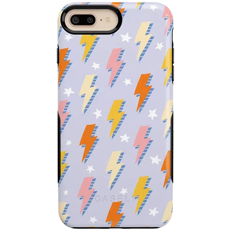 In a Flash | Lightning Bolt Case iPhone Case get.casely Bold iPhone 6/7/8 Plus 
