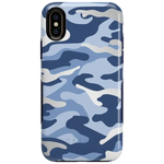 In Formation | Metallic Blue Camo Case iPhone Case get.casely Bold iPhone XS Max 