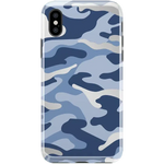 In Formation | Metallic Blue Camo Case iPhone Case get.casely Classic iPhone X / XS 
