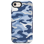 In Formation | Metallic Blue Camo Case iPhone Case get.casely 