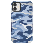 In Formation | Metallic Blue Camo Case iPhone Case get.casely 