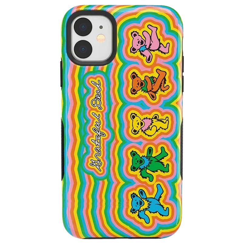 In the Groove | Grateful Dead Dancing Bears Case iPhone Case Grateful Dead Bold iPhone 11 