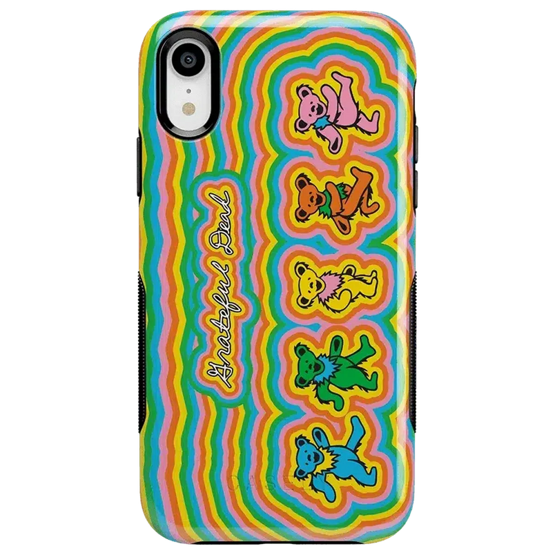 In the Groove | Grateful Dead Dancing Bears Case iPhone Case Grateful Dead Bold iPhone XR 
