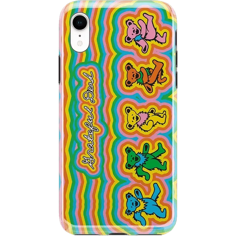In the Groove | Grateful Dead Dancing Bears Case iPhone Case Grateful Dead Classic iPhone XR 