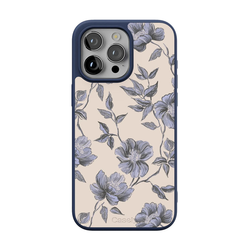 Ink & Iris | Vintage Floral Case iPhone Case get.casely Align + MagSafe® iPhone 15 Pro Max 