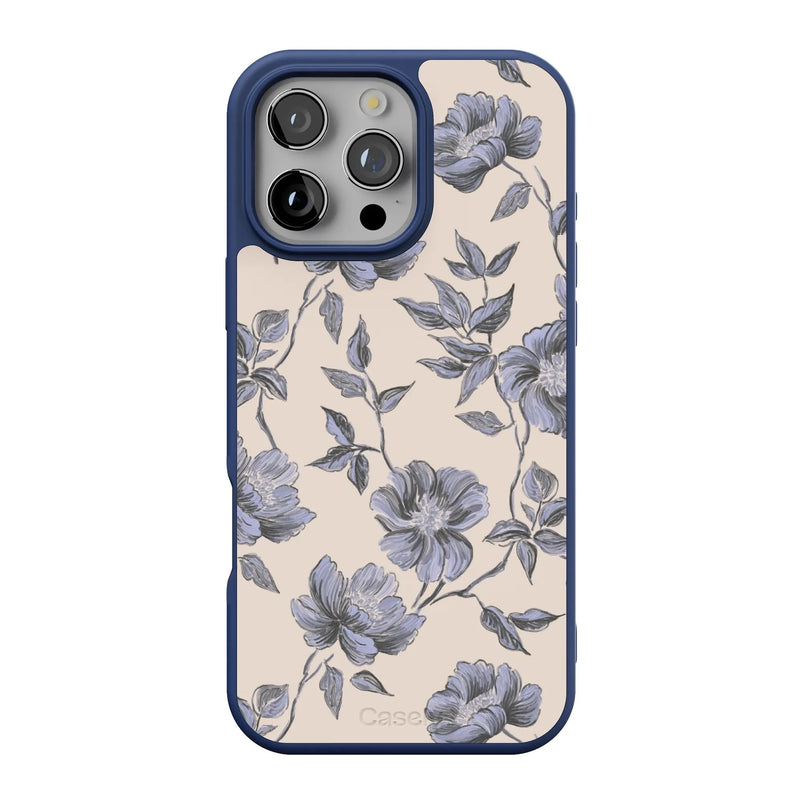 Ink & Iris | Vintage Floral Case iPhone Case get.casely Align + MagSafe® iPhone 16 Pro Max 