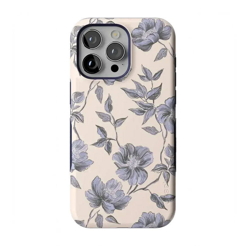 Ink & Iris | Vintage Floral Case iPhone Case get.casely Bold + MagSafe® iPhone 15 Pro Max 