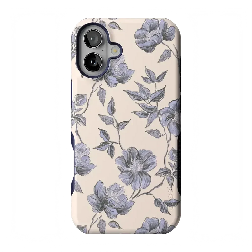 Ink & Iris | Vintage Floral Case iPhone Case get.casely Bold + MagSafe® iPhone 17 
