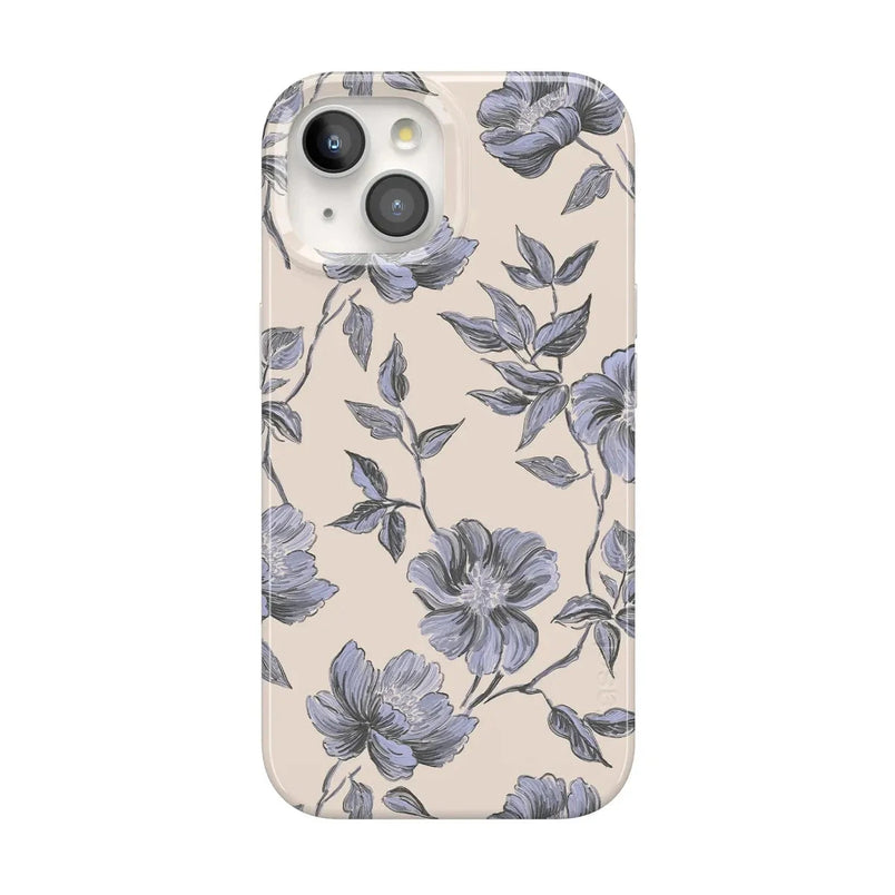 Ink & Iris | Vintage Floral Case iPhone Case get.casely Classic + MagSafe® iPhone 15 