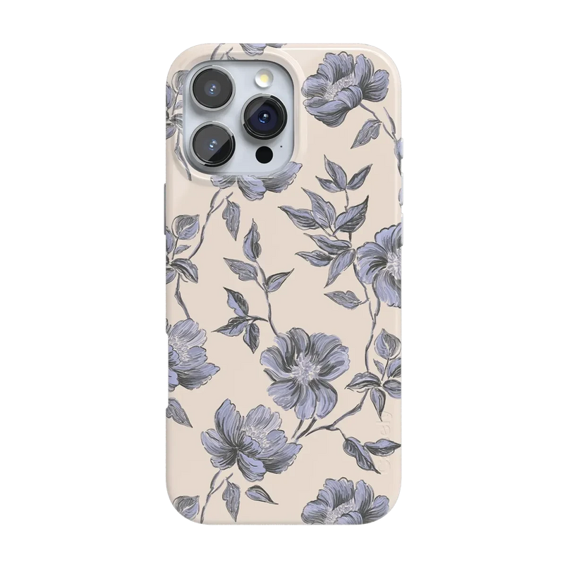 Ink & Iris | Vintage Floral Case iPhone Case get.casely Classic + MagSafe® iPhone 16 Pro Max 