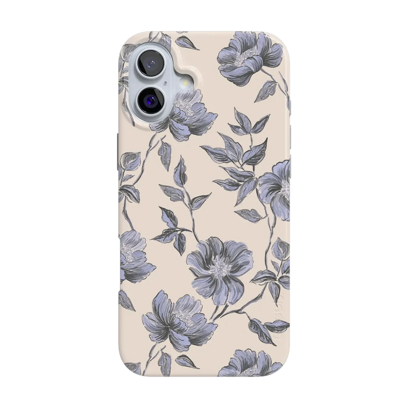 Ink & Iris | Vintage Floral Case iPhone Case get.casely Classic + MagSafe® iPhone 16 