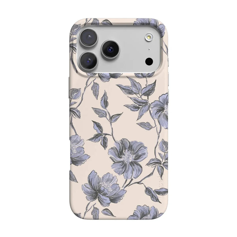 Ink & Iris | Vintage Floral Case iPhone Case get.casely Classic + MagSafe® iPhone 17 Pro Max 
