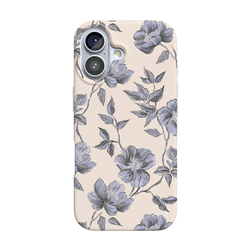 Ink & Iris | Vintage Floral Case iPhone Case get.casely Classic + MagSafe® iPhone 17 