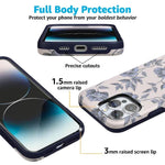 Ink & Iris | Vintage Floral Case iPhone Case get.casely 