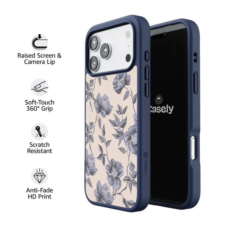 Ink & Iris | Vintage Floral Case iPhone Case get.casely 