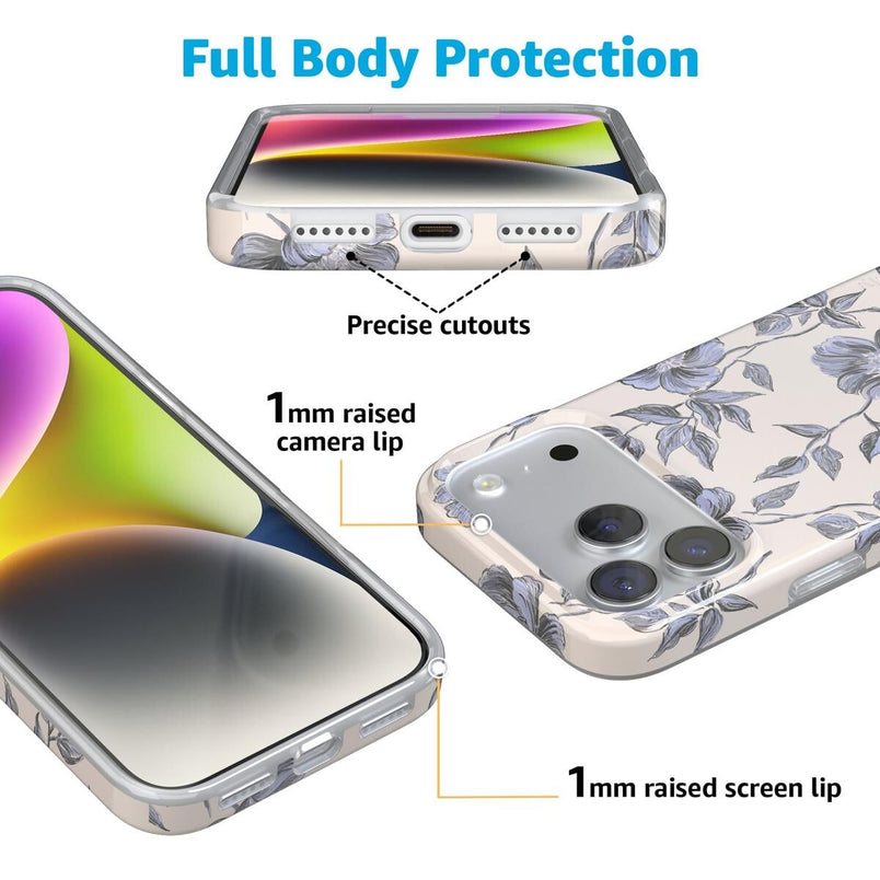 Ink & Iris | Vintage Floral Case iPhone Case get.casely 