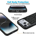 Into the Wild | Black Leopard Case iPhone Case get.casely