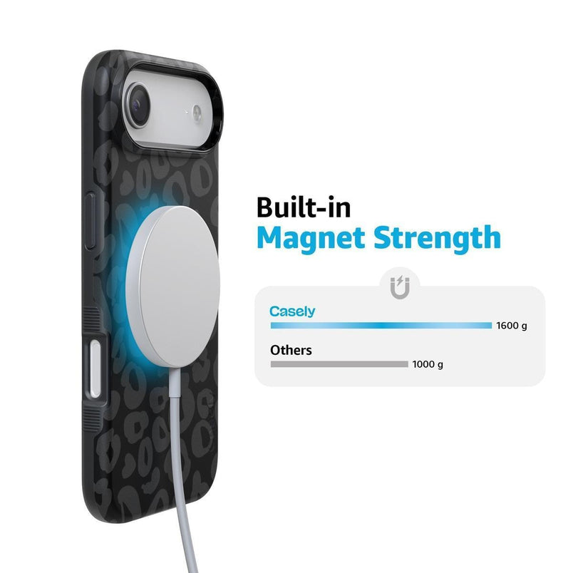 Into the Wild | Black Leopard Case iPhone Case get.casely 