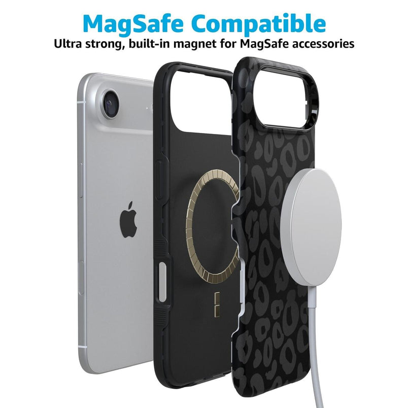 Into the Wild | Black Leopard Case iPhone Case get.casely 