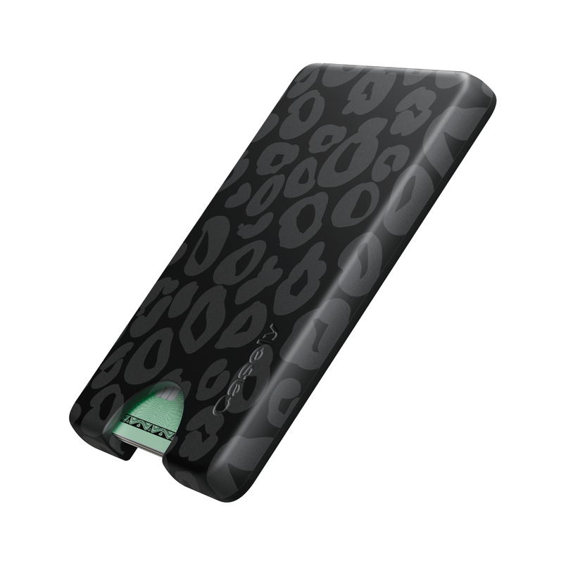 Into the Wild | Black Leopard MagWallet MagWallet get.casely 
