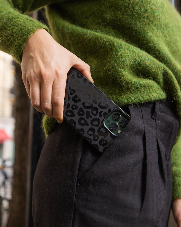 Into the Wild | Black Leopard Case