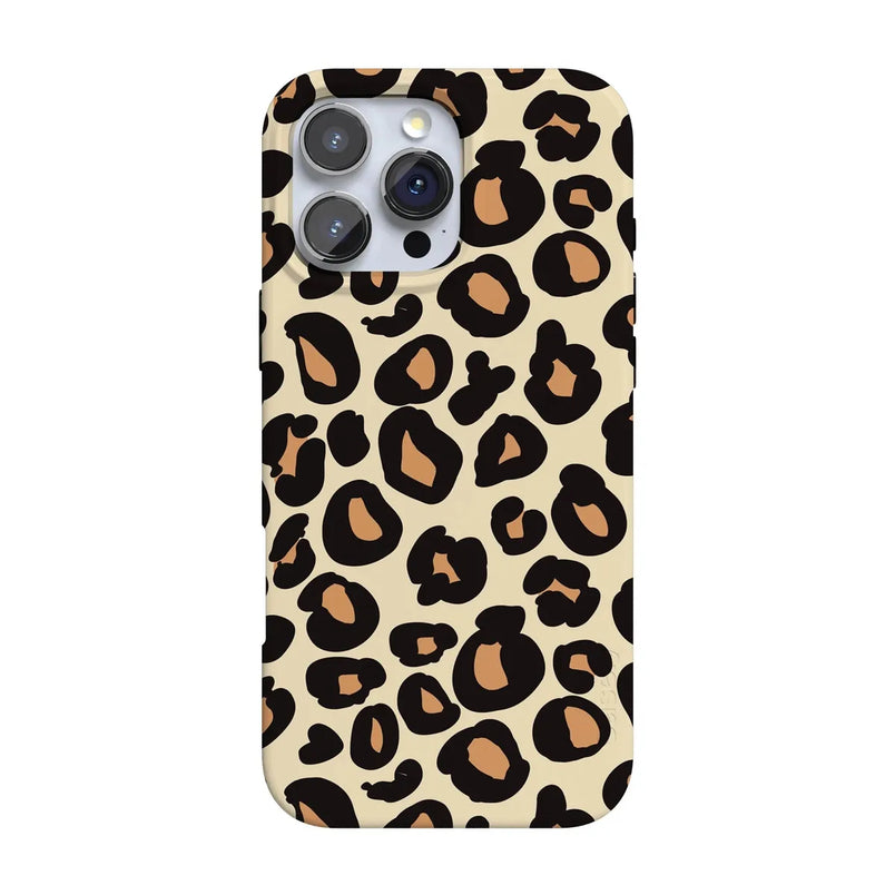 Into the Wild | Leopard Print Case iPhone Case get.casely Classic + MagSafe® iPhone 16 Pro Max 