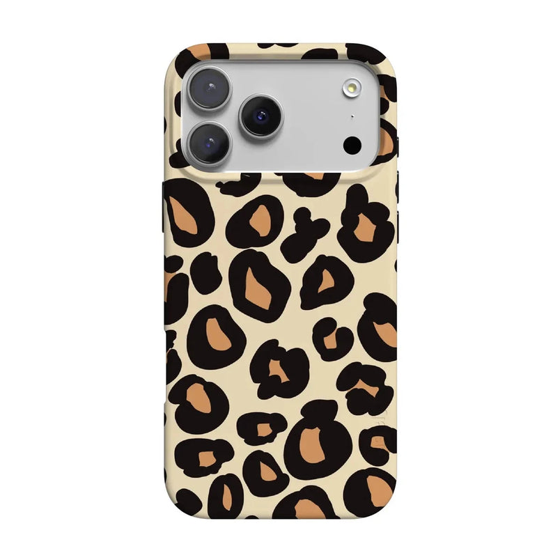 Into the Wild | Leopard Print Case iPhone Case get.casely Classic + MagSafe® iPhone 17 Pro Max 