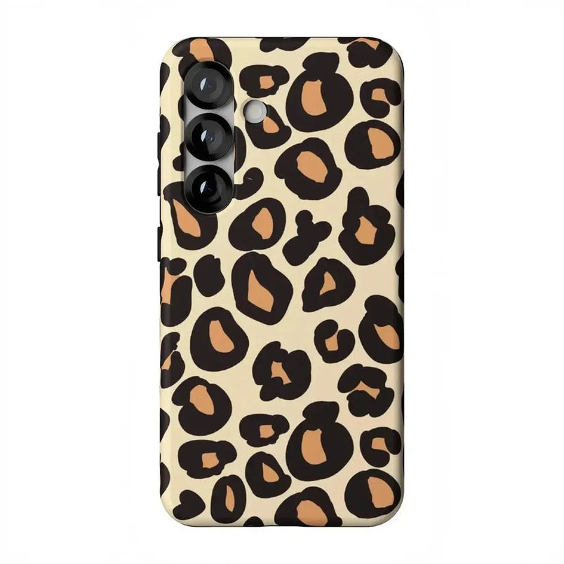Into the Wild | Leopard Print Samsung Case Samsung Case Casetry Essential + MagSafe® Galaxy S25 