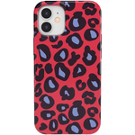 Into the Wild | Red & Blue Leopard Print Case iPhone Case get.casely Classic iPhone 12 Mini 