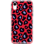 Into the Wild | Red & Blue Leopard Print Case iPhone Case get.casely Classic iPhone XR 