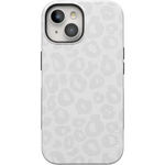 Into the Wild | White Snow Leopard Case iPhone Case get.casely Bold + MagSafe® iPhone 15 Plus