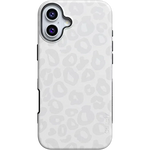 Into the Wild | White Snow Leopard Case iPhone Case get.casely Bold + MagSafe® iPhone 16 Plus