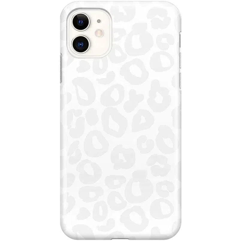 Into the Wild | White Snow Leopard Case iPhone Case get.casely Classic iPhone 11