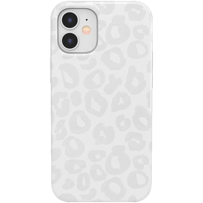 Into the Wild | White Snow Leopard Case iPhone Case get.casely Classic iPhone 12