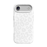 Into the Wild | White Snow Leopard Case iPhone Case get.casely Classic + MagSafe® iPhone 17 Air 