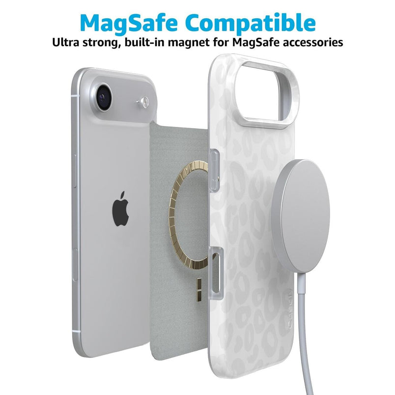 Into the Wild | White Snow Leopard Case iPhone Case get.casely 