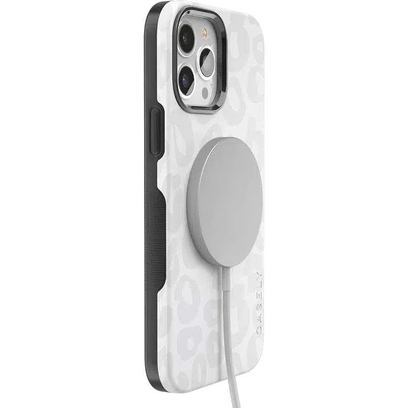 Into the Wild | White Snow Leopard Case iPhone Case get.casely 