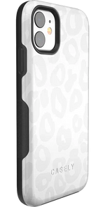 Into the Wild | White Snow Leopard Case iPhone Case get.casely 