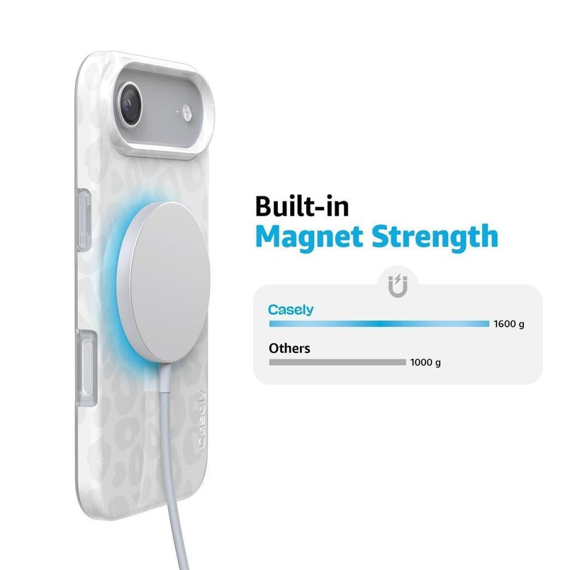 Into the Wild | White Snow Leopard Case iPhone Case get.casely 