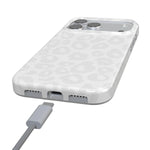 Into the Wild | White Snow Leopard Case iPhone Case get.casely 