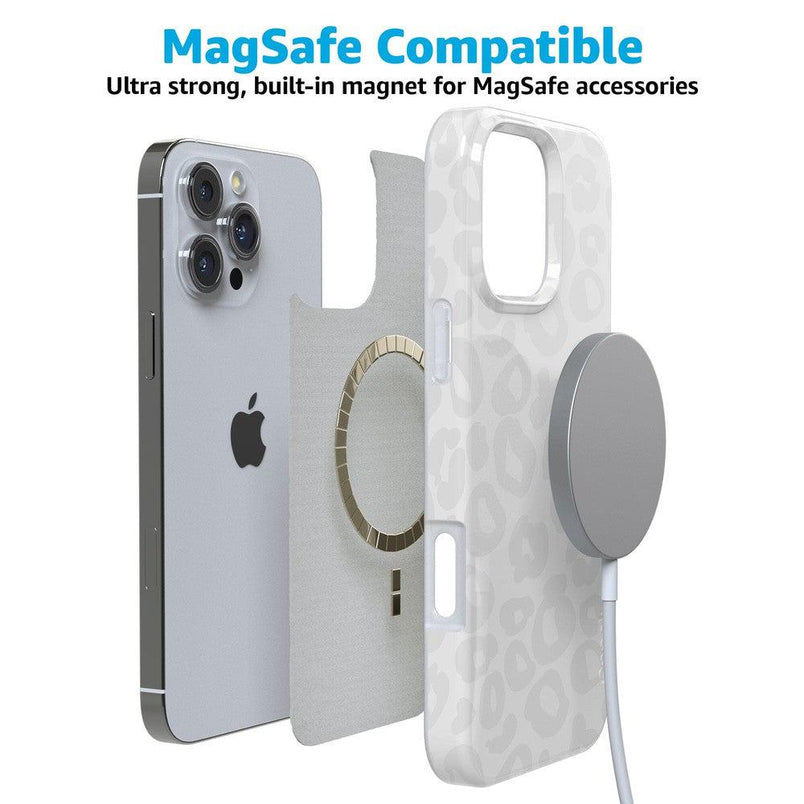 Into the Wild | White Snow Leopard Case iPhone Case get.casely 