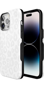 Into the Wild | White Snow Leopard Case iPhone Case get.casely 