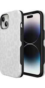 Into the Wild | White Snow Leopard Case iPhone Case get.casely 