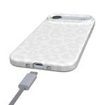 Into the Wild | White Snow Leopard Case iPhone Case get.casely 