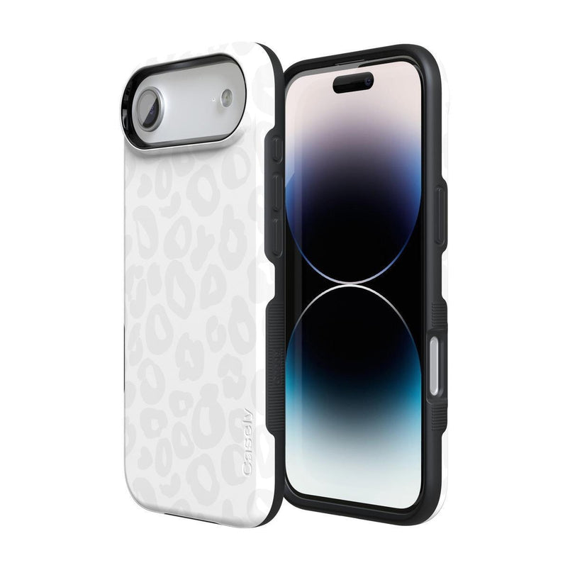 Into the Wild | White Snow Leopard Case iPhone Case get.casely 