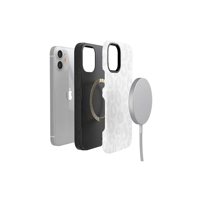 Into the Wild | White Snow Leopard Case iPhone Case get.casely 