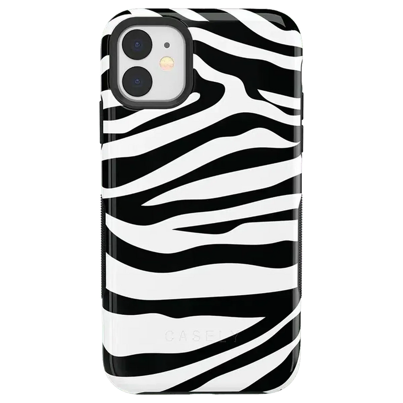 Into the Wild | Zebra Print Case iPhone Case get.casely Bold iPhone 11 