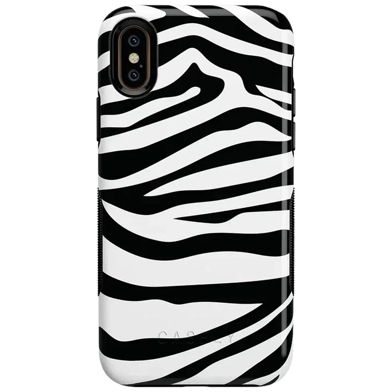Into the Wild | Zebra Print Case iPhone Case get.casely Bold iPhone XS Max 
