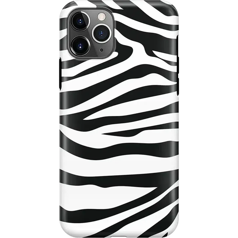 Into the Wild | Zebra Print Case iPhone Case get.casely Classic iPhone 11 Pro Max 